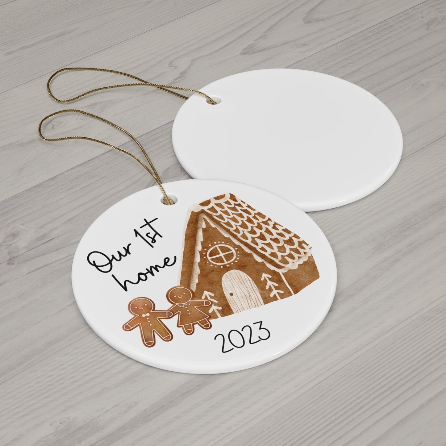 2023 1st Homeowner Christmas Holiday Ornament Couple