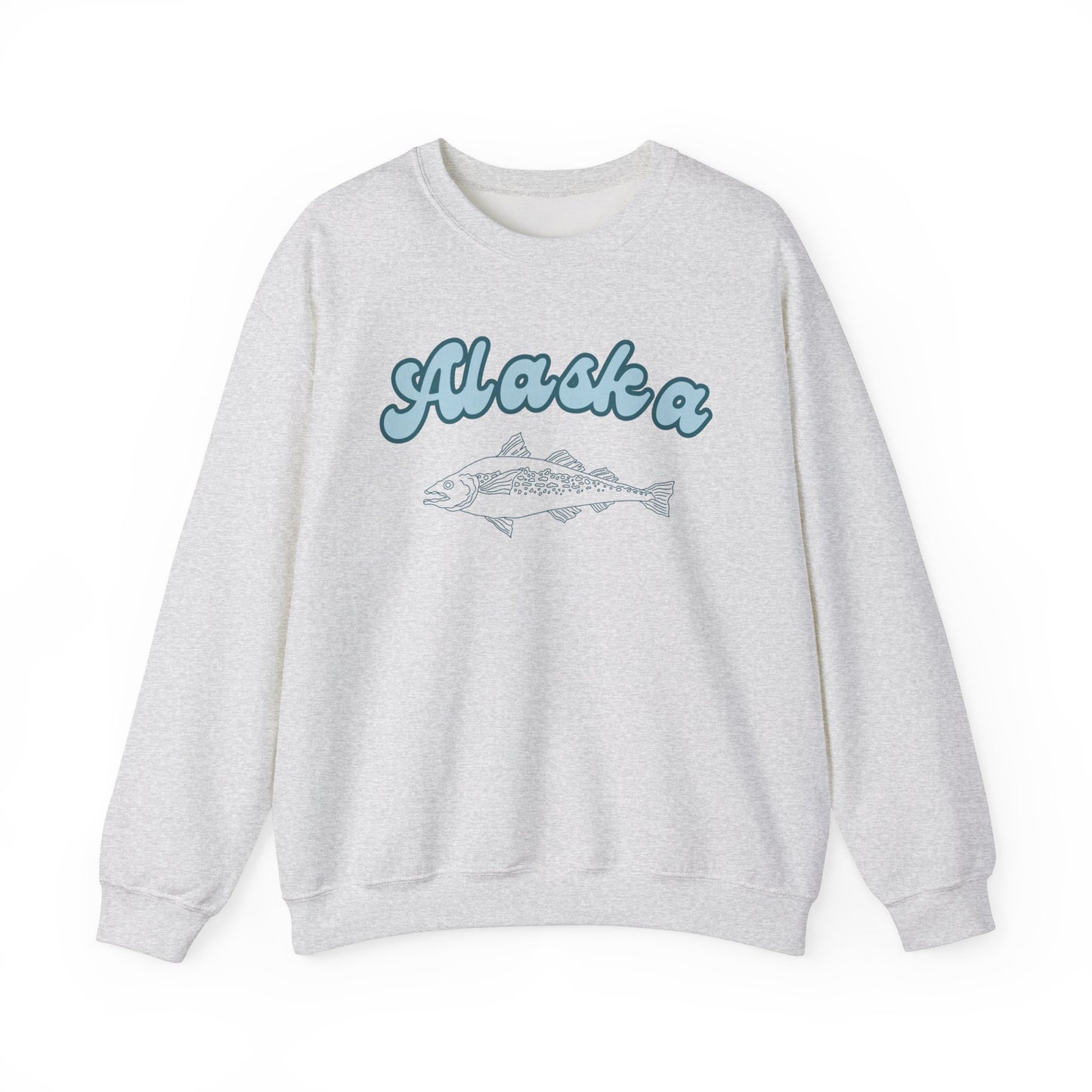 Alaska Sweater Crewneck Sweatshirt, Men Women Gift, Travel Memorabilia Top, Unisex Winter Pullover, Alaska Cruise Apparel, Alaska Souvenir