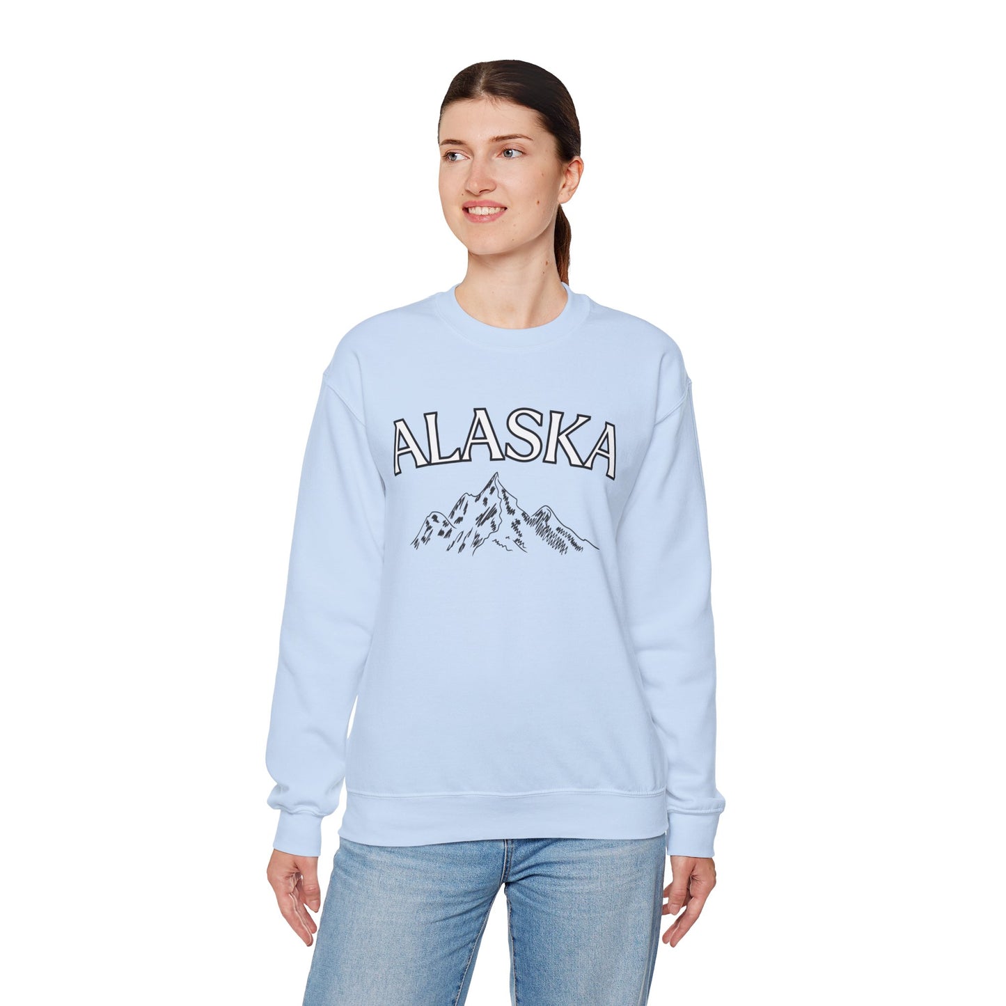 Alaska Sweater Crewneck Sweatshirt, Men Women Jumper Gift, Travel Memorabilia Top, Unisex Winter Pullover, Alaska Cruise Apparel, Souvenir