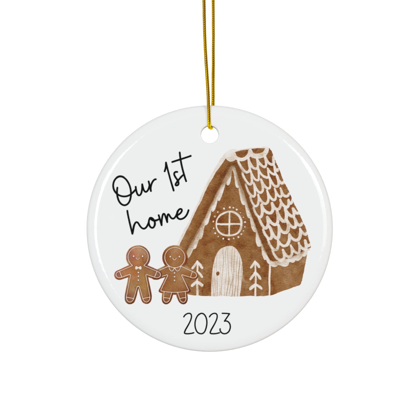 2023 1st Homeowner Christmas Holiday Ornament Couple