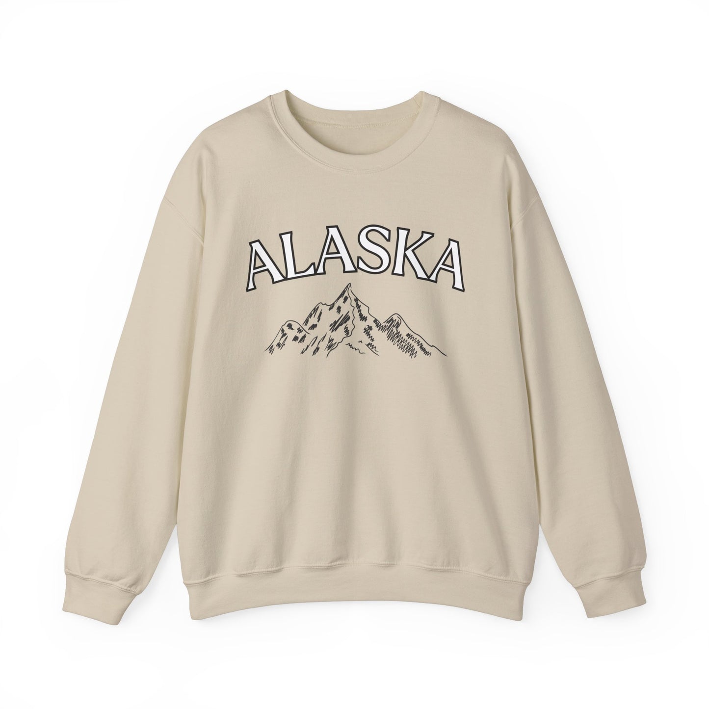 Alaska Sweater Crewneck Sweatshirt, Men Women Jumper Gift, Travel Memorabilia Top, Unisex Winter Pullover, Alaska Cruise Apparel, Souvenir