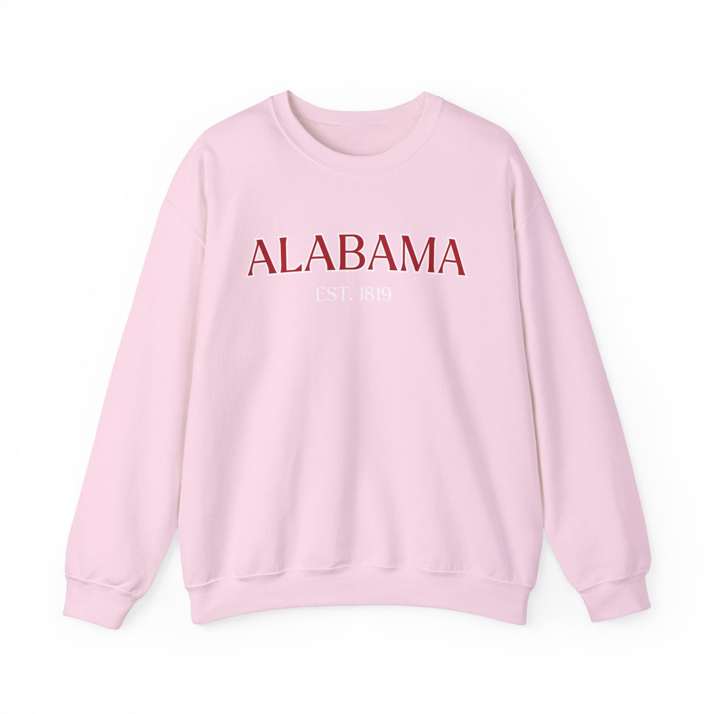 Alabama Souvenir Crewneck Sweatshirt, Comfortable Cool Sweater, Unisex Heavy Blend Pullover, Gift for Alabamians, Game Day Sweater