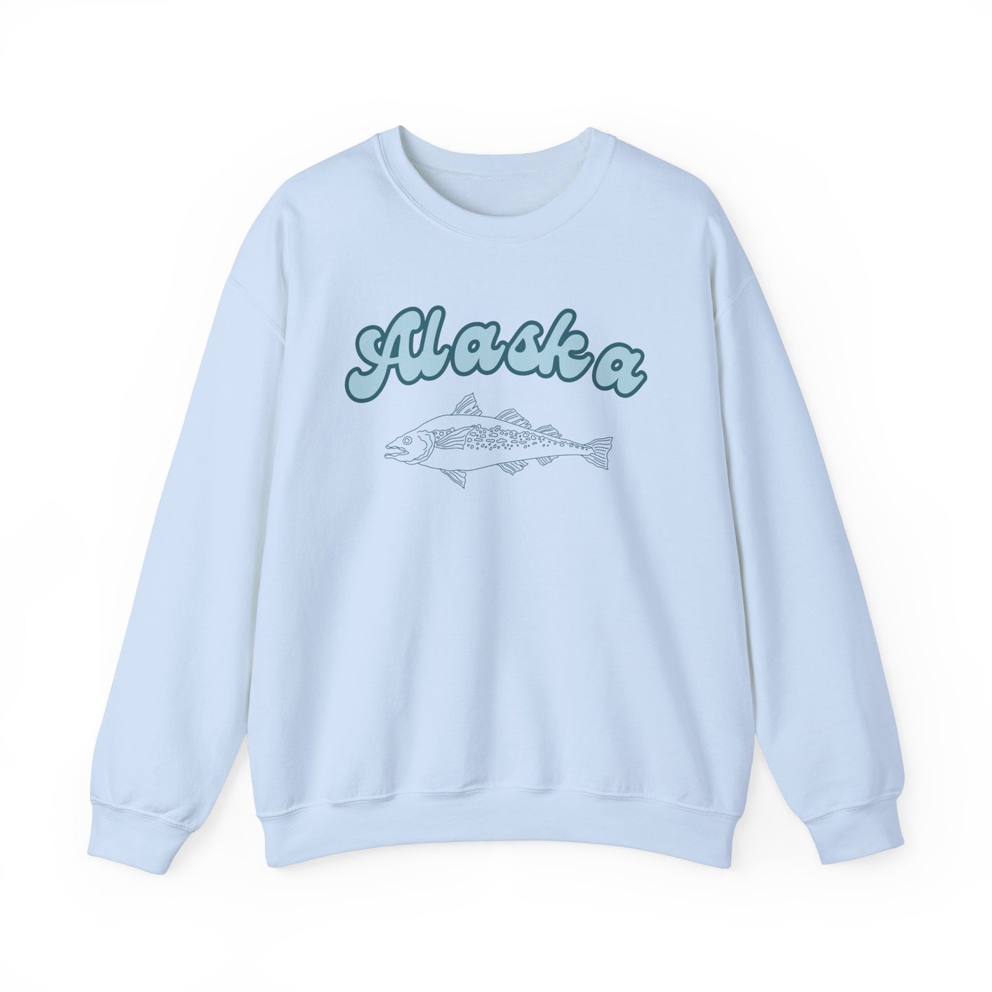Alaska Sweater Crewneck Sweatshirt, Men Women Gift, Travel Memorabilia Top, Unisex Winter Pullover, Alaska Cruise Apparel, Alaska Souvenir