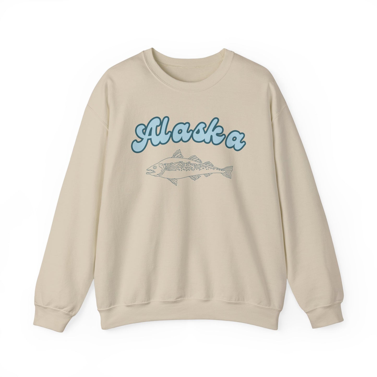 Alaska Sweater Crewneck Sweatshirt, Men Women Gift, Travel Memorabilia Top, Unisex Winter Pullover, Alaska Cruise Apparel, Alaska Souvenir