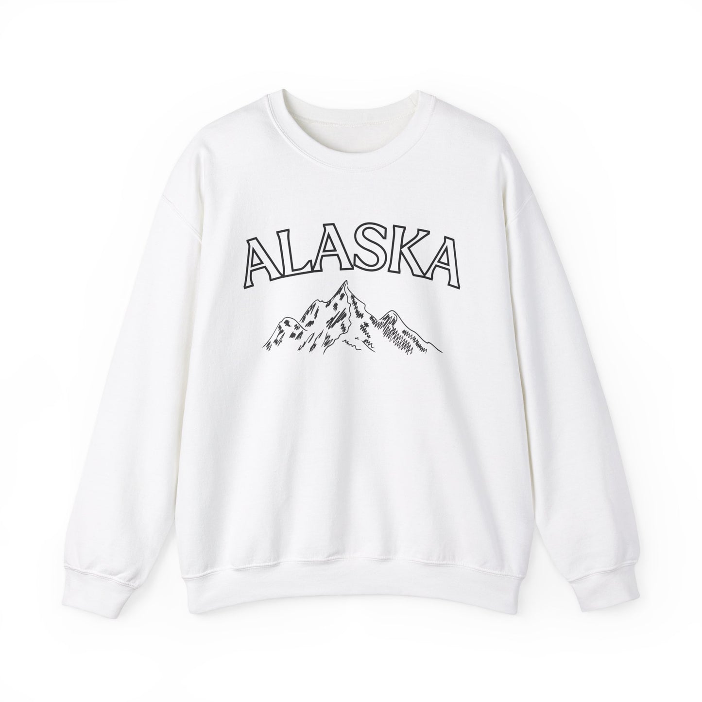 Alaska Sweater Crewneck Sweatshirt, Men Women Jumper Gift, Travel Memorabilia Top, Unisex Winter Pullover, Alaska Cruise Apparel, Souvenir