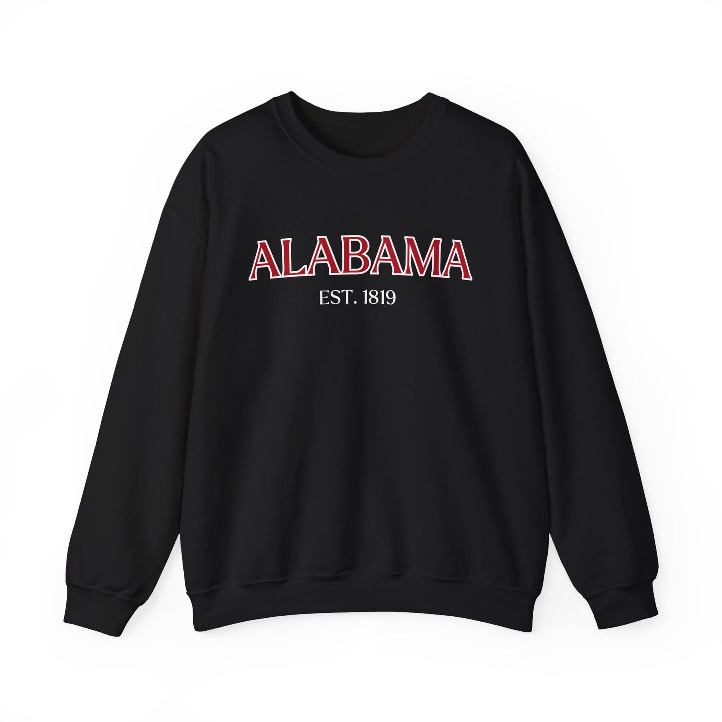 Alabama Souvenir Crewneck Sweatshirt, Comfortable Cool Sweater, Unisex Heavy Blend Pullover, Gift for Alabamians, Game Day Sweater